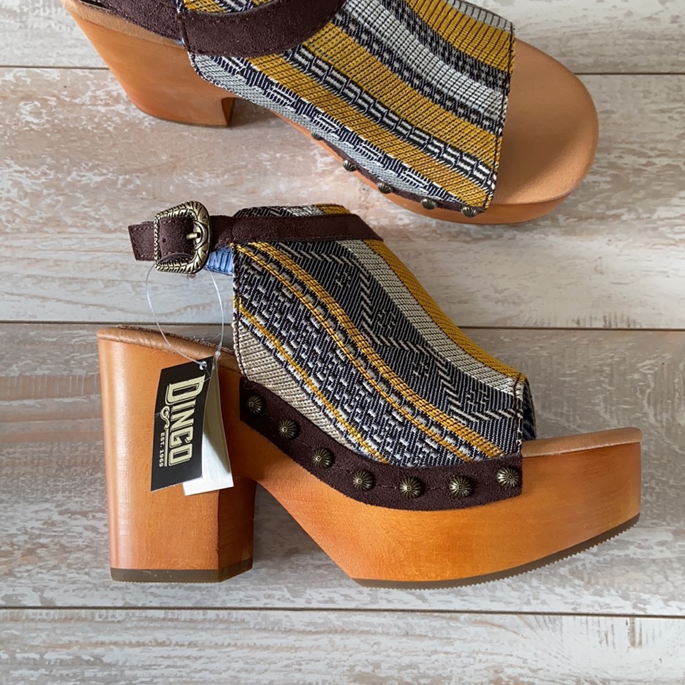 New Dingo Corona Platform boho Sandal shoes - Picture 7 of 9
